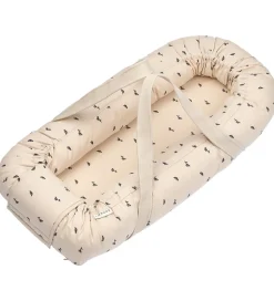 Liewood Babynest/lift - Gro - Mini Whale/Sandy