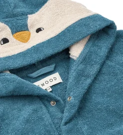 Liewood Badekåbe - Lily - Penguin - Oceanview Mix
