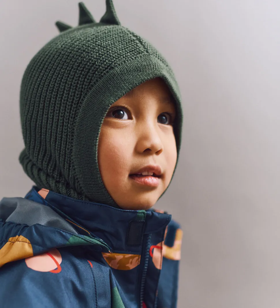 Liewood Elefanthue - 1-lag - Hanibal Dino - Hunter Green