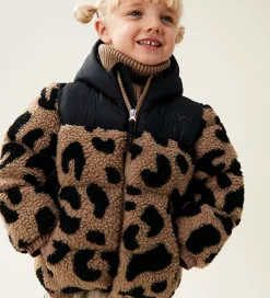 Liewood Fleecejakke m. Vattering - Niko - Mega Leo/Oat Mix