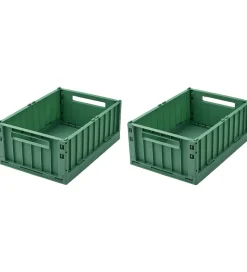 Liewood Foldekasse - 2-Pak - Weston - Medium - Dusty Ivy