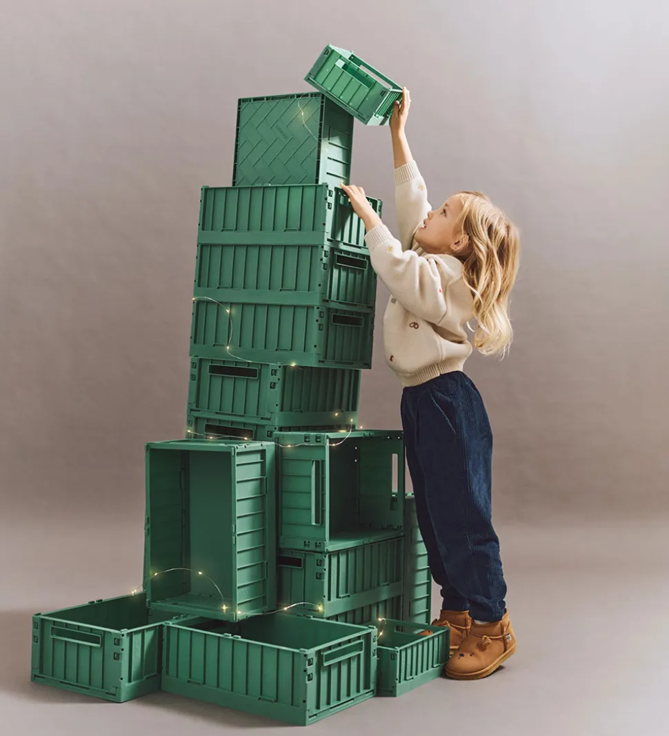 Liewood Foldekasse - 2-Pak - Weston - Medium - Dusty Ivy