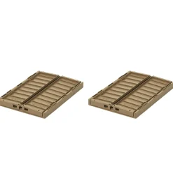 Liewood Foldekasser - 25x18x9,5 cm - Small - 2-pak - Oat