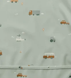 Liewood Forklæde - Merle - Vehicles Dove Blue Mix