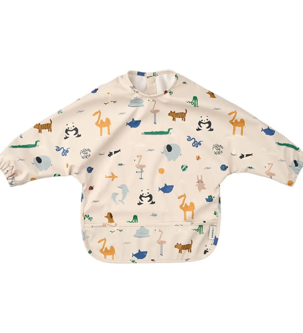 Liewood Forklæde - PU - Merle - Around The World/Sandy