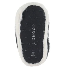 Liewood Hjemmesko - Aviaja Penguin - Sandy/Dark Grey