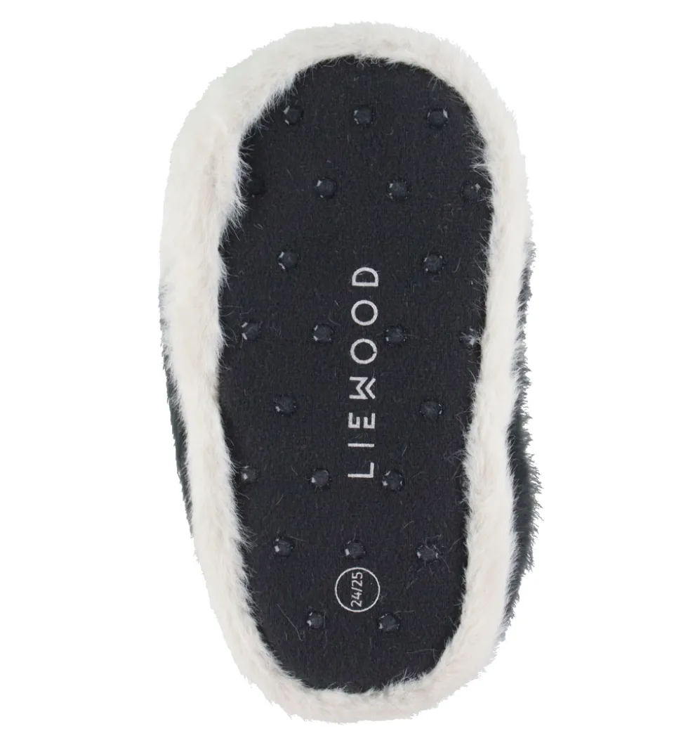 Liewood Hjemmesko - Aviaja Penguin - Sandy/Dark Grey