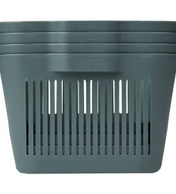 Liewood Kurv - 4-pak - Small - 30x22x14 cm - Whale Blue