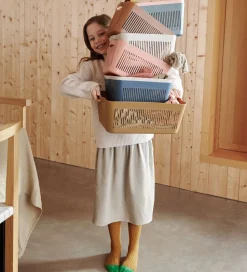 Liewood Kurv - 4-pak - Small - 30x22x14 cm - Whale Blue