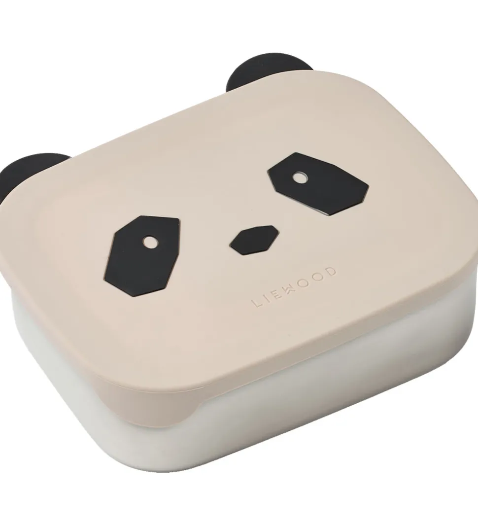 Liewood Madkasse - Silikone/Stål - Arthur - Sandy m. Panda