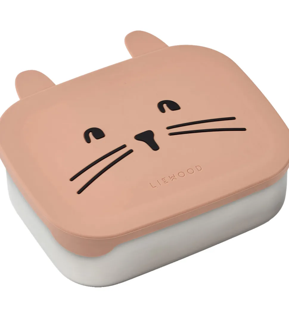 Liewood Madkasse - Silikone/Stål - Arthur - Pale Tuscany m. Kat