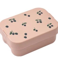 Liewood Madkasse m. Bestik - Kamil - Berry/Pale Tuscany