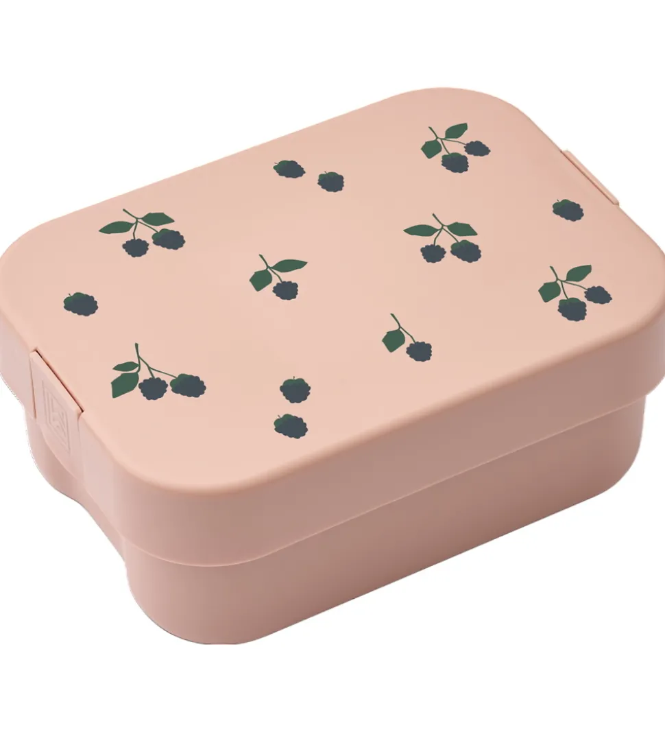 Liewood Madkasse m. Bestik - Kamil - Berry/Pale Tuscany