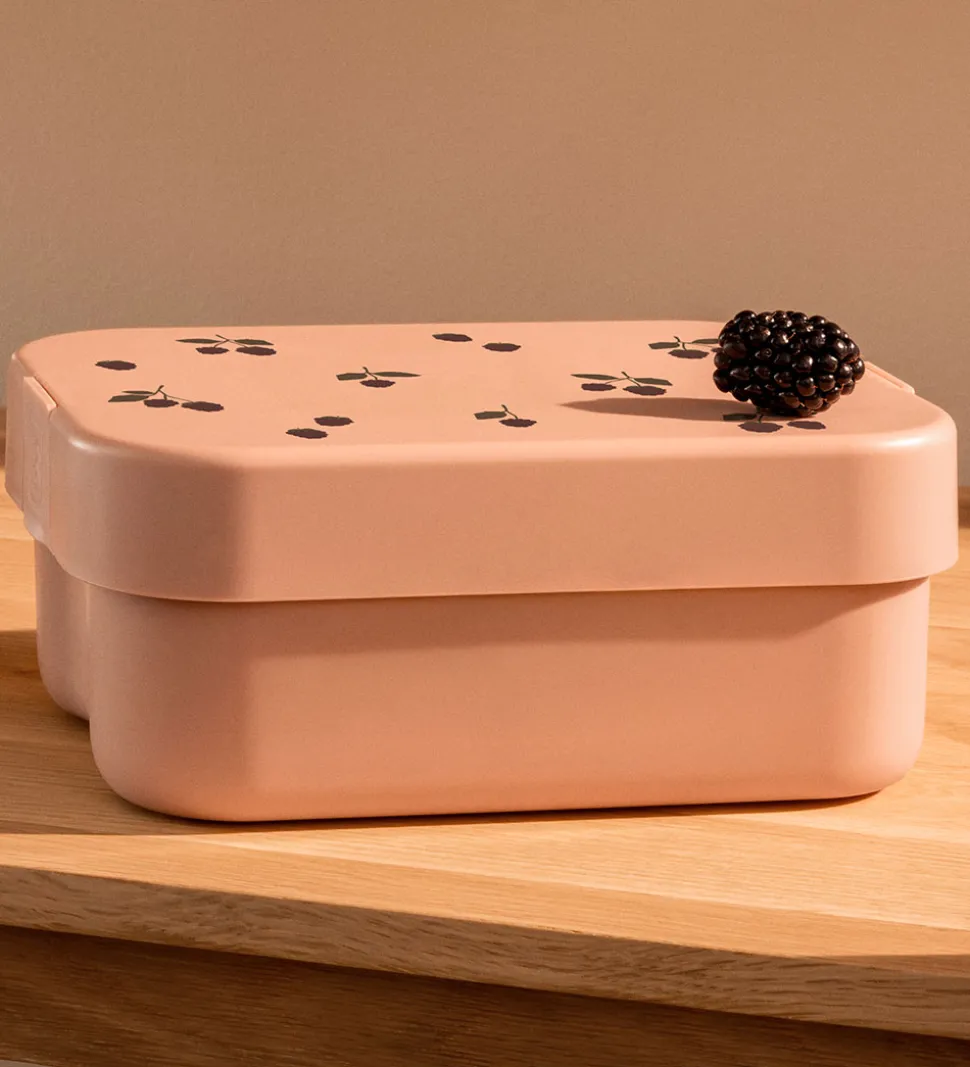 Liewood Madkasse m. Bestik - Kamil - Berry/Pale Tuscany