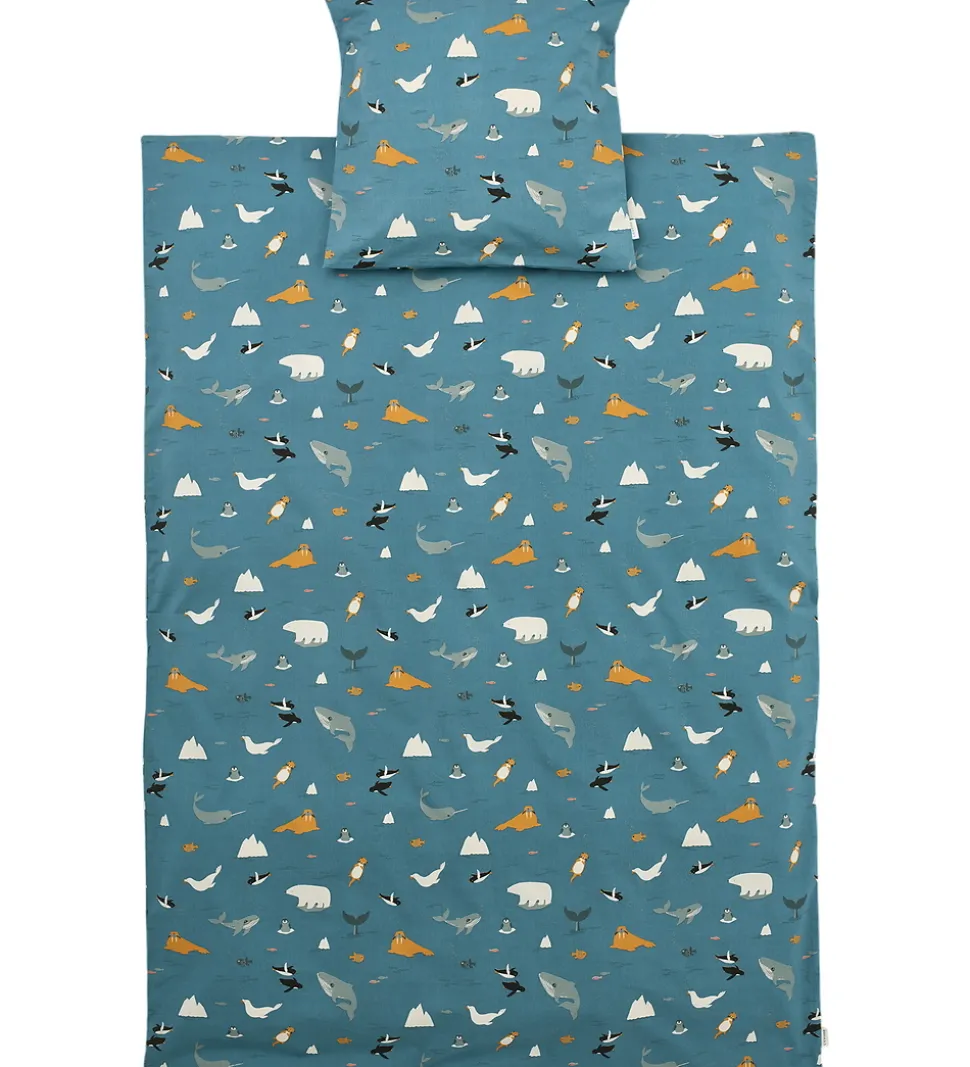 Liewood Sengetøj - Carl - Voksen - Arctic Sea/Ocean view