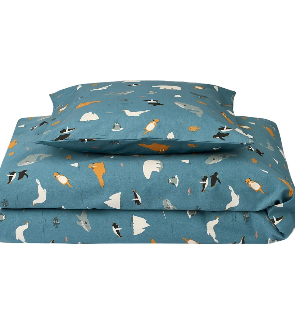 Liewood Sengetøj - Carl - Voksen - Arctic Sea/Ocean view