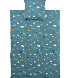 Liewood Sengetøj - Carmen - Baby - Arctic Sea/Ocean View