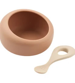 Liewood Spisesæt - Silikone - 2 Dele - Sparia - Tuscany Rose/App