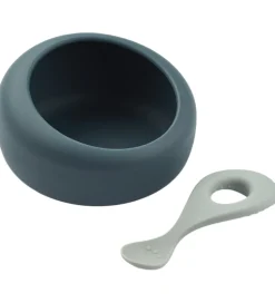 Liewood Spisesæt - Silikone - 2 Dele - Sparia - Whale Blue/Dove