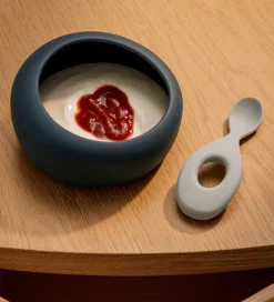 Liewood Spisesæt - Silikone - 2 Dele - Sparia - Whale Blue/Dove