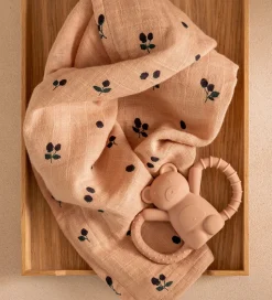 Liewood Stofbleer - Musselin - 2-Pak - Lewis - Mini Berry/Pale T