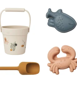 Liewood Strandsæt - Silikone - Kit Mini - Sea Creature/Sandy