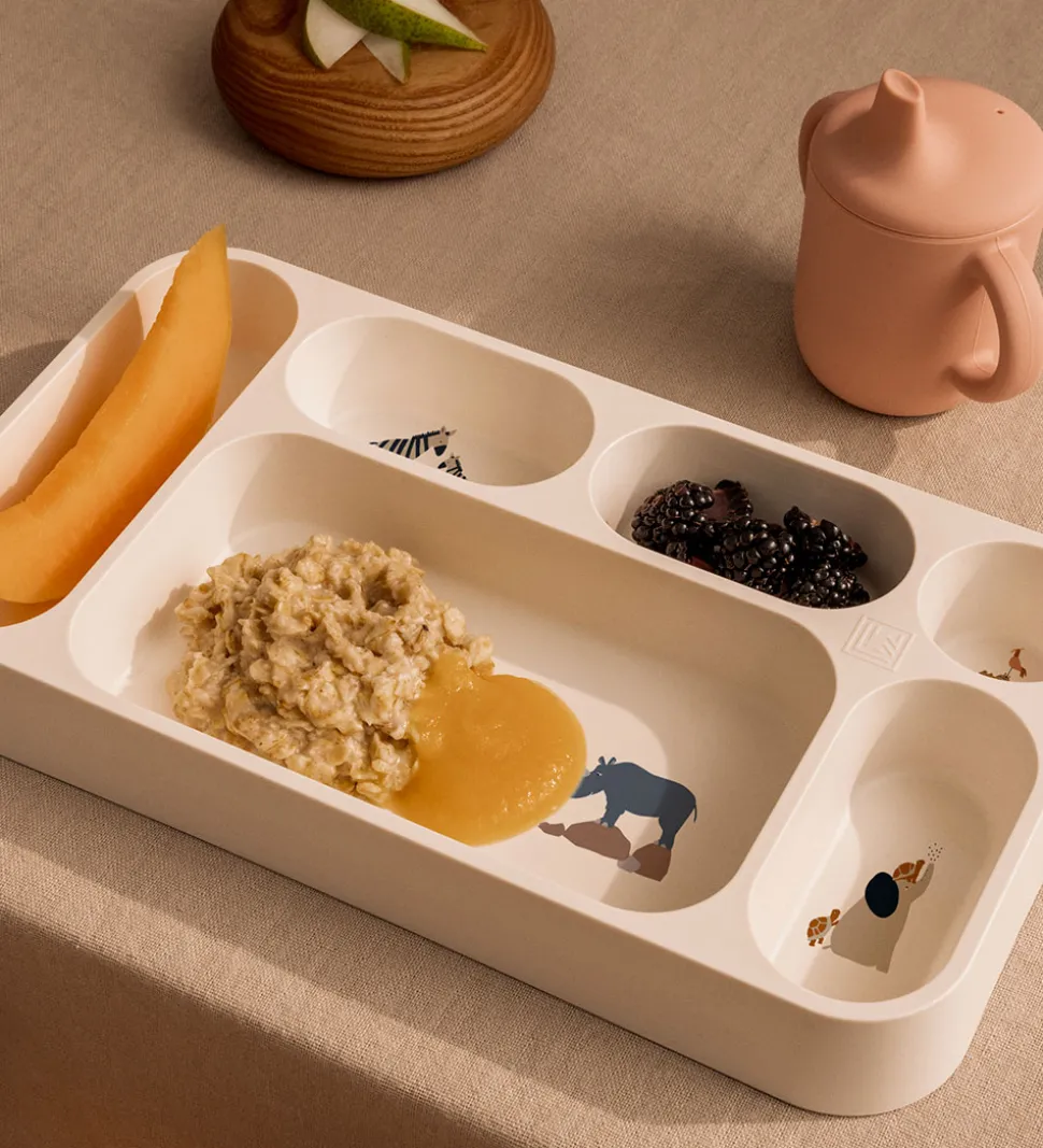 Liewood Tallerken - 6 Rum - Mosu - All Together/Sandy