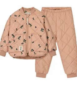 Liewood Termotøj - Zella - Berry/Pale Tuscany/Embroidery