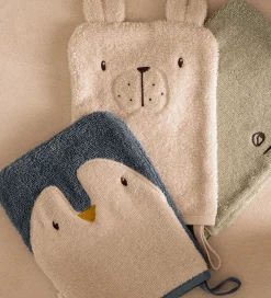 Liewood Vaskeklude - 3-Pak - Sylvester - Arctic Sea/Ocean View