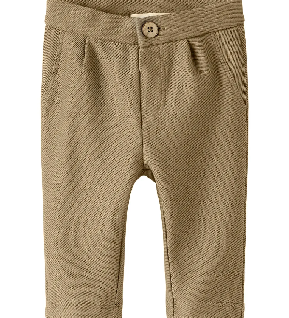 Lil' Atelier Bukser - NbmKaleo - Sepia Tint