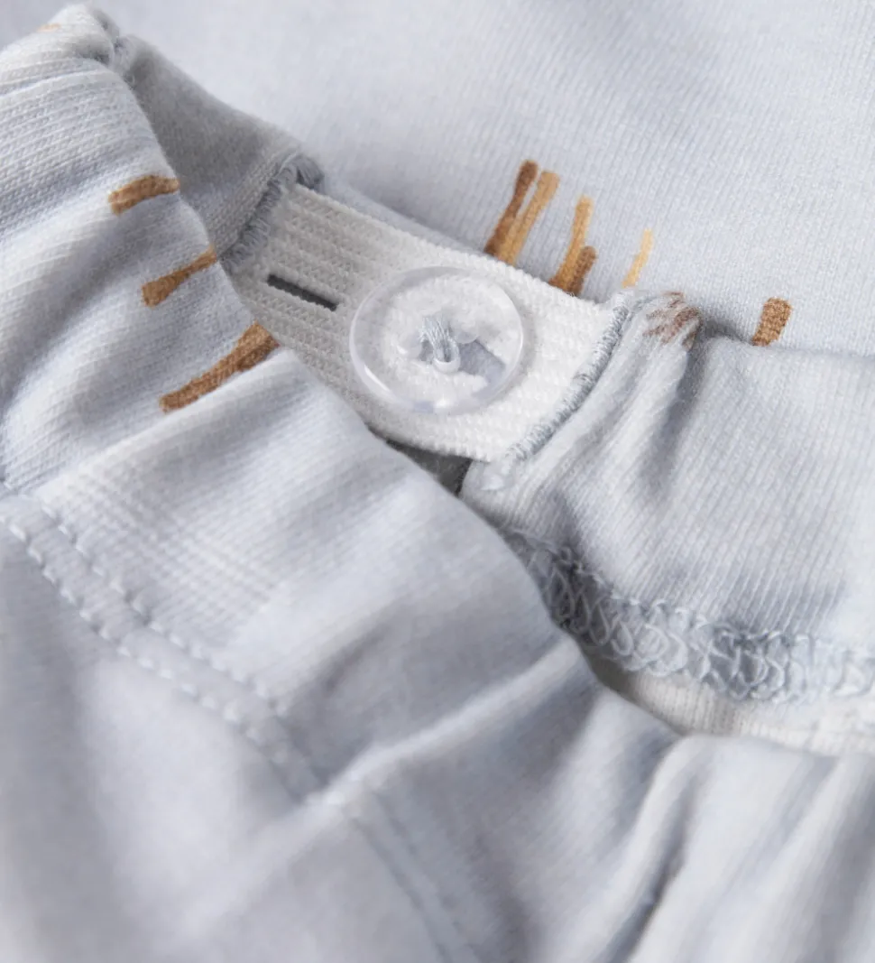 Lil' Atelier Bukser - NbmLayo - Gray Dawn/ Deer