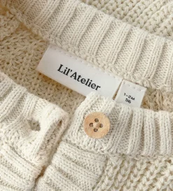 Lil' Atelier Cardigan - Strik - NbfEmlen - Turtledove