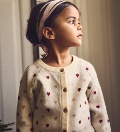 Lil Atelier Cardigan - Strik - NmfSaran - Turtledove/Sepia Tint