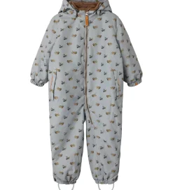 Lil' Atelier Flyverdragt - NmmLasnow10 - Ultimate Grey/Airplanes