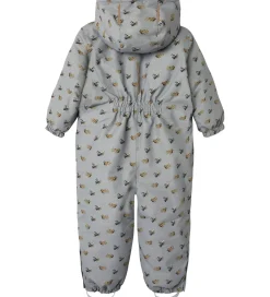 Lil' Atelier Flyverdragt - NmmLasnow10 - Ultimate Grey/Airplanes