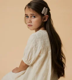 Lil Atelier Hårspænder - 2-pak - NmfFacc - Gray Morn