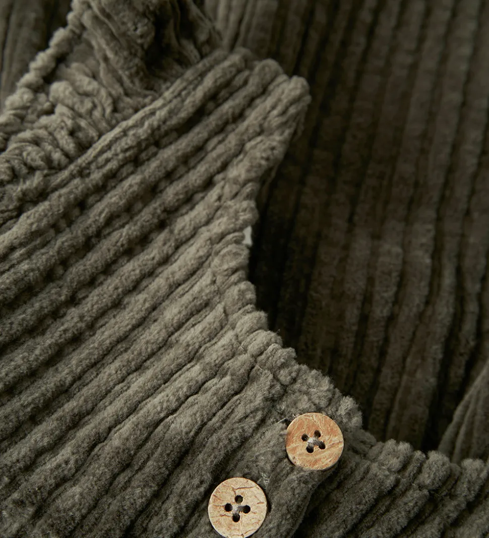 Lil Atelier Kjole - Fløjl - NmfRaul - Sea Turtle