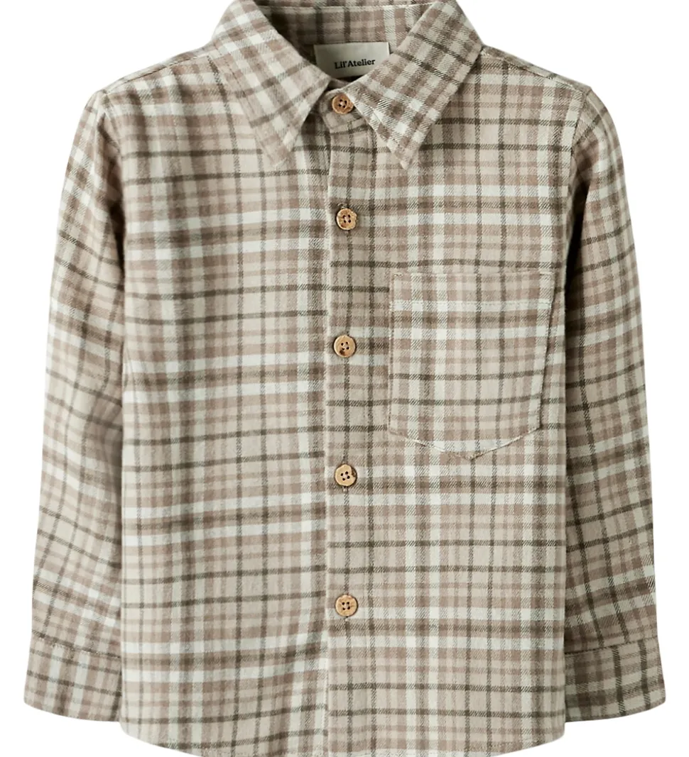 Lil Atelier Skjorte - NmmRebel - Sepia Tint