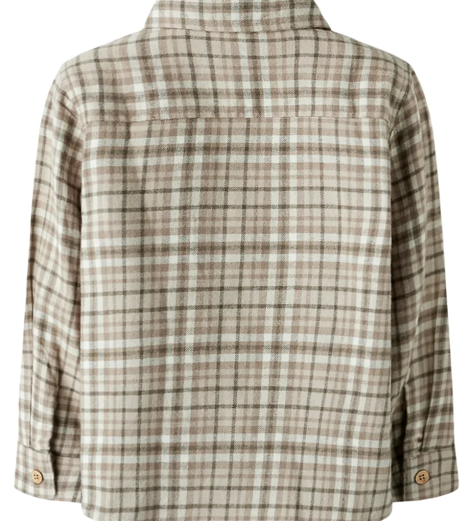 Lil Atelier Skjorte - NmmRebel - Sepia Tint