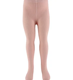 Lil Atelier Strømpebukser - Rib - NmfIlso - Cameo Rose