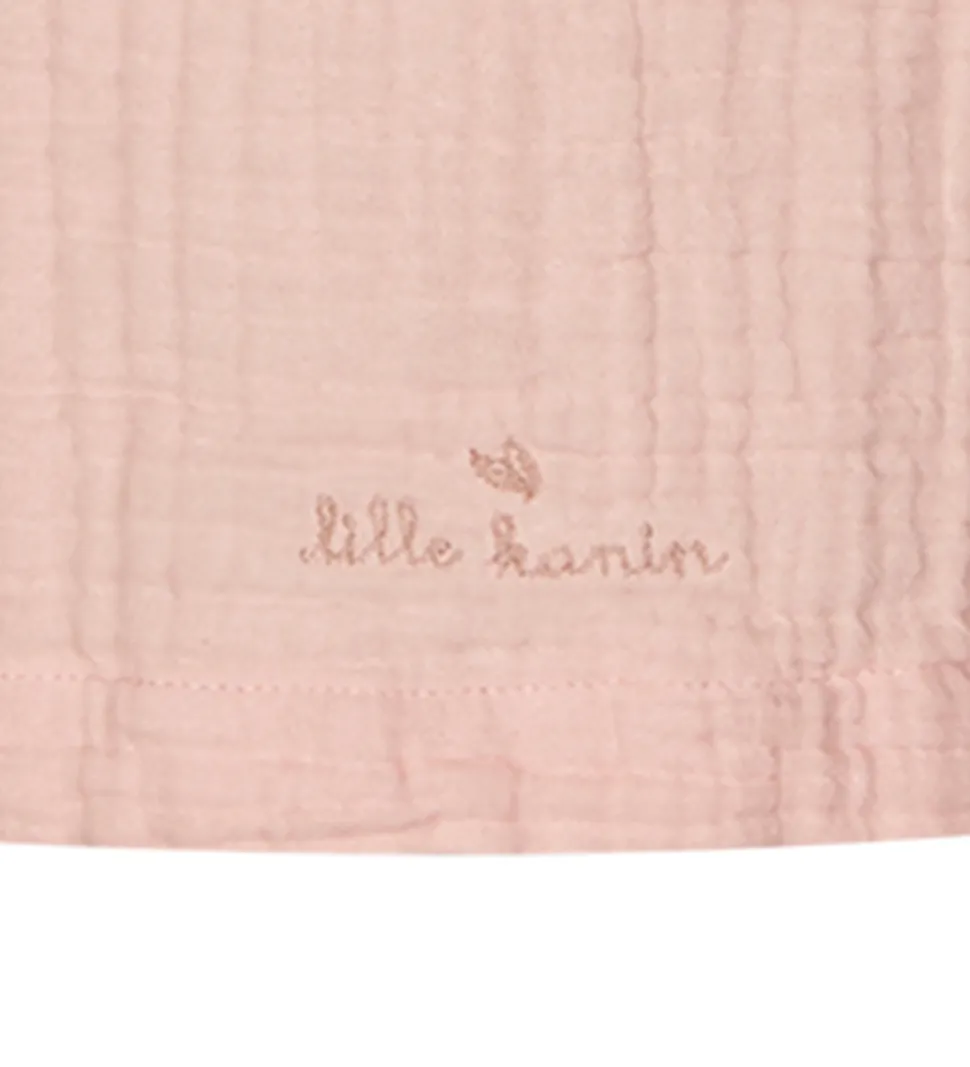 Lille Kanin Badekåbe - Musselin - Rose Smoke