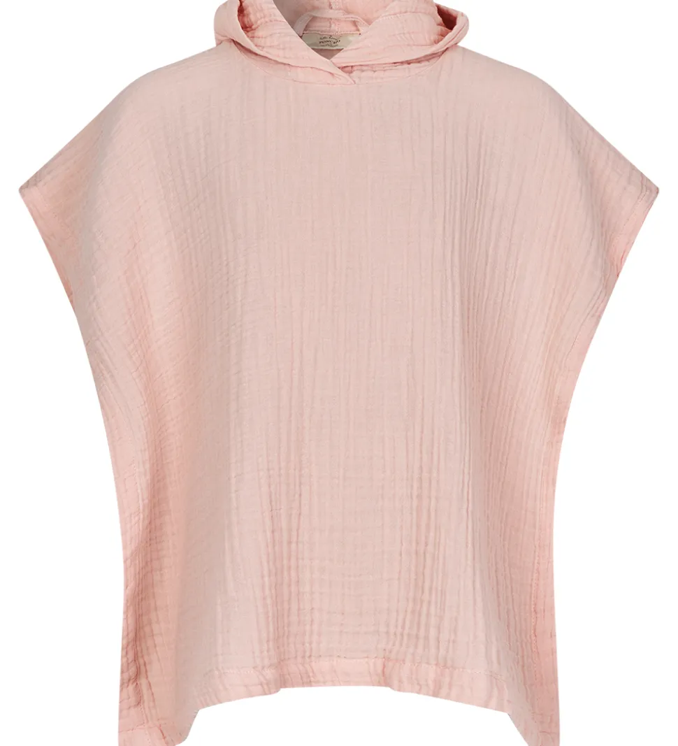 Lille Kanin Badeponcho - Musselin - Rose Smoke