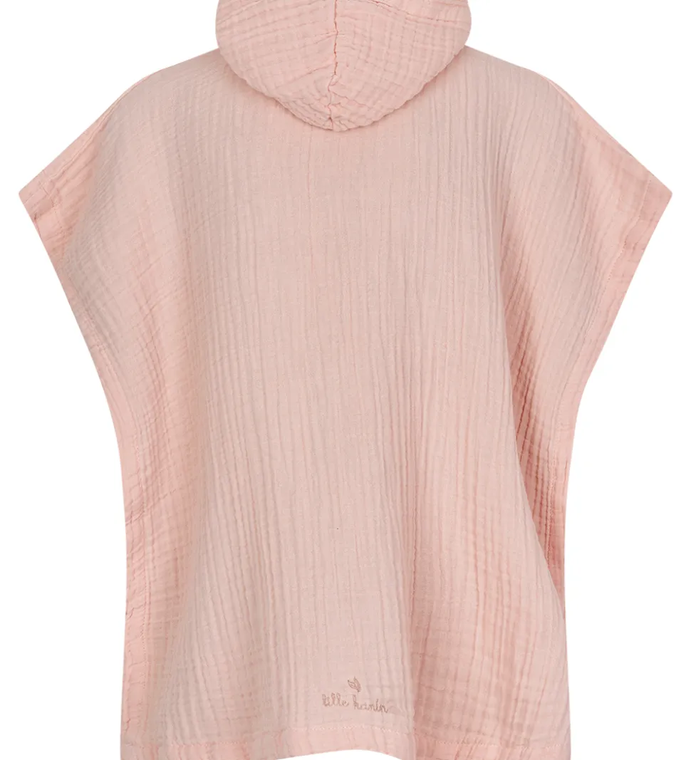 Lille Kanin Badeponcho - Musselin - Rose Smoke