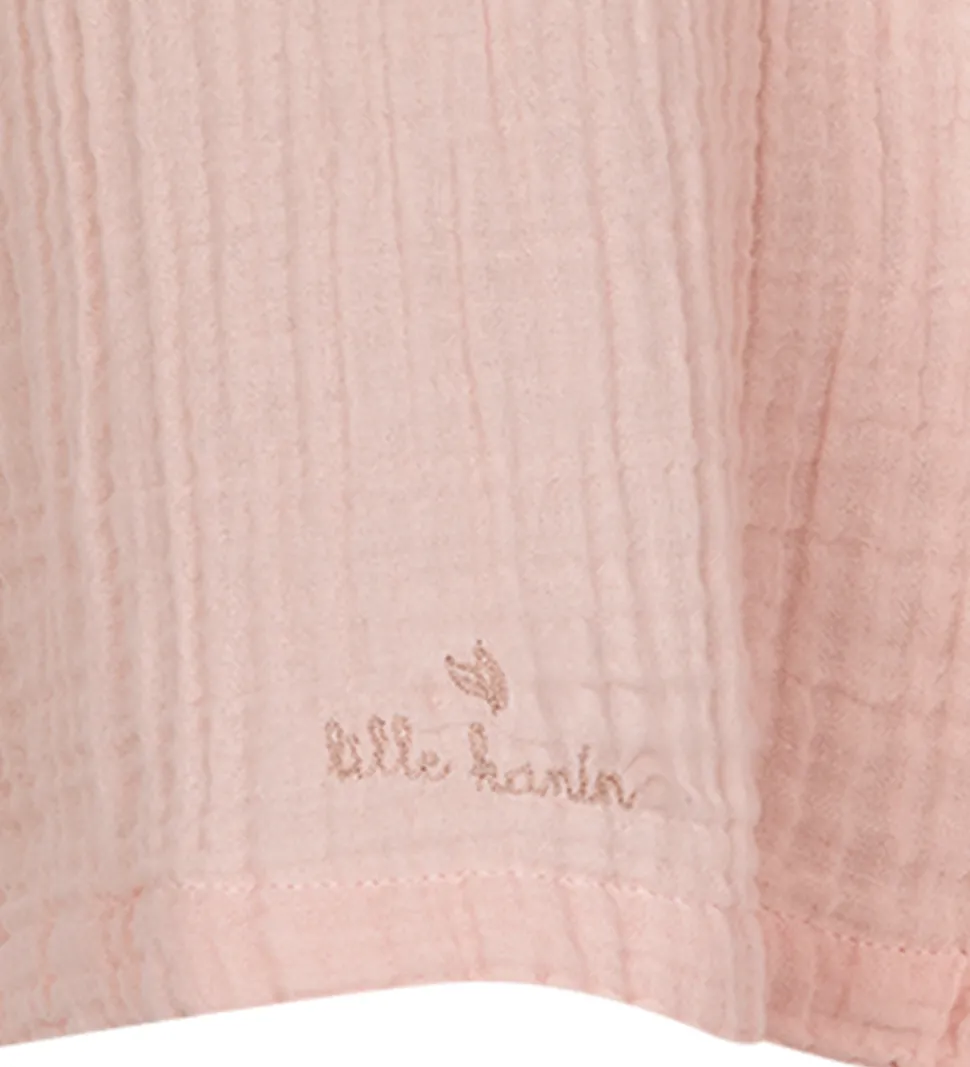 Lille Kanin Badeponcho - Musselin - Rose Smoke