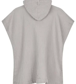 Lille Kanin Badeponcho - Musselin - Brown Smoke