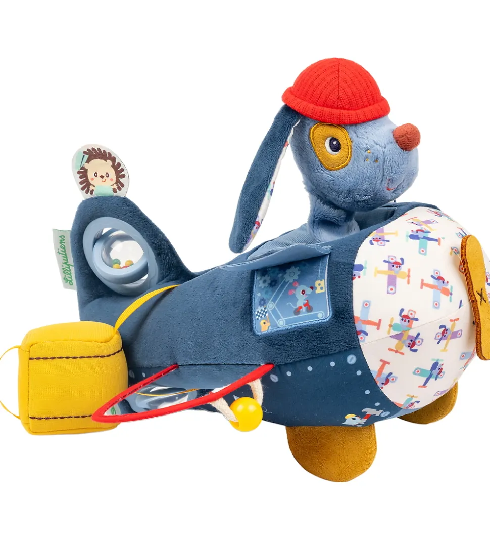 Lilliputiens Aktivitetslegetøj - Hunden Jules Flyvemaskine