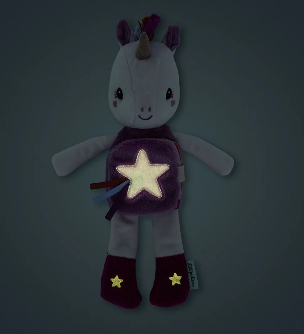 Lilliputiens Krammebog - Selvlysende - Enhjørningen Lena