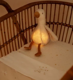 Little Dutch Bamse m. Lyd/Lys - Krammegås - Hvid