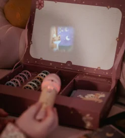 Little Dutch Historie Projektorlommelygte - Pink