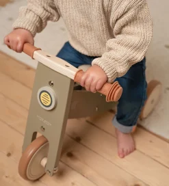 Little Dutch Løbecykel - Træ - Olive